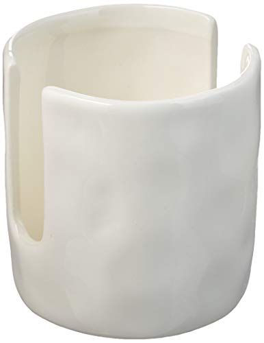 Off-White Mud Pie Kitchen Sponge Organizer